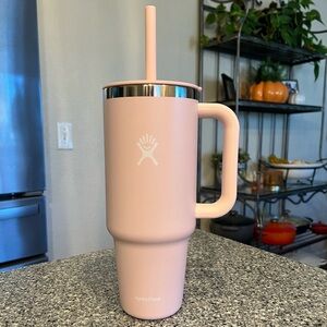 40oz Pink Hydro Flask Tumbler